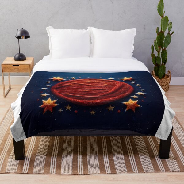 Item preview, Ball of red thread blue night designed and sold by Design your dreams.
