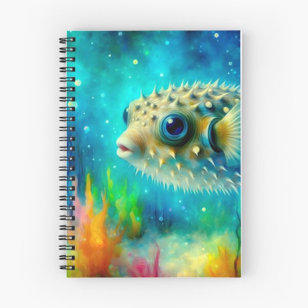 Item preview, Puffer Fish Art #4 | Pufferfish Lovers designed and sold by ksgraphics222.