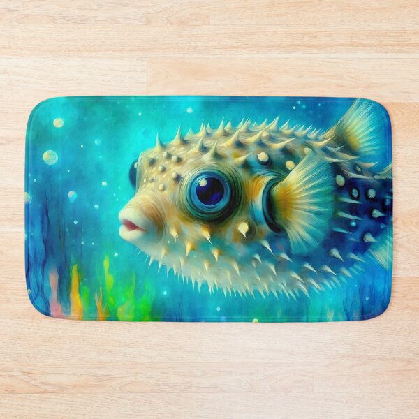 Item preview, Puffer Fish Art #4 | Pufferfish Lovers designed and sold by ksgraphics222.