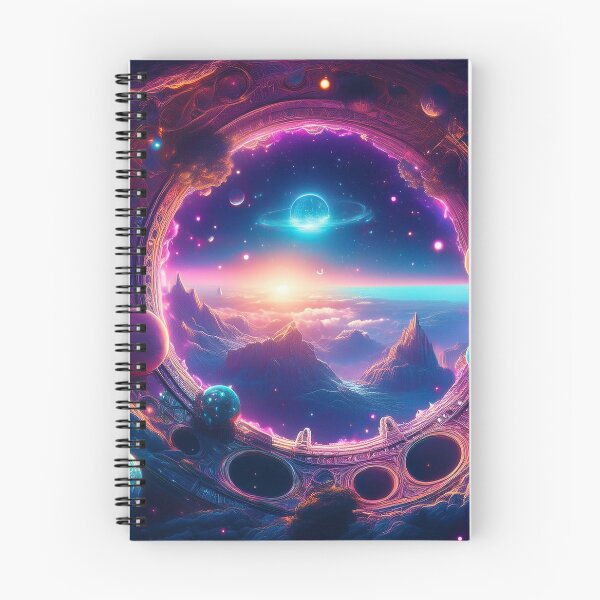Item preview, Dream Worlds Escaped from a Split Sky designed and sold by HighestMind_888.