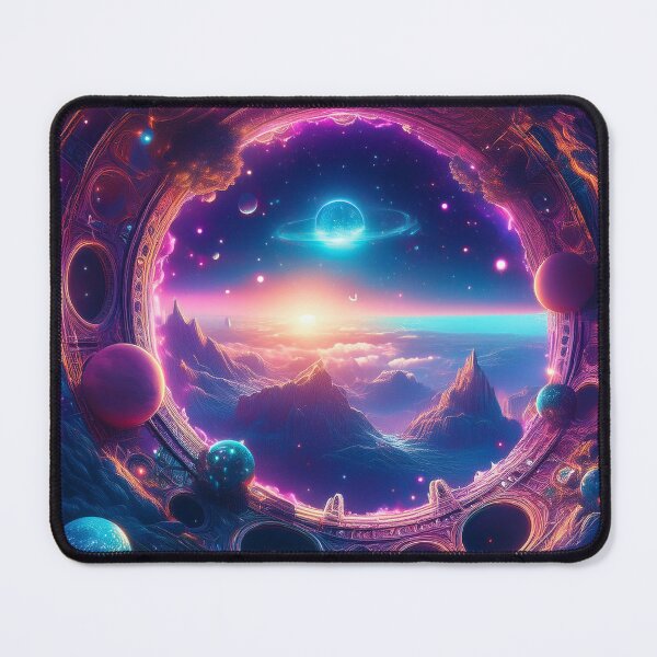 Item preview, Dream Worlds Escaped from a Split Sky designed and sold by HighestMind_888.