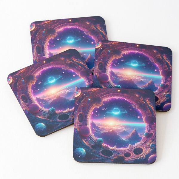 Item preview, Dream Worlds Escaped from a Split Sky designed and sold by HighestMind_888.