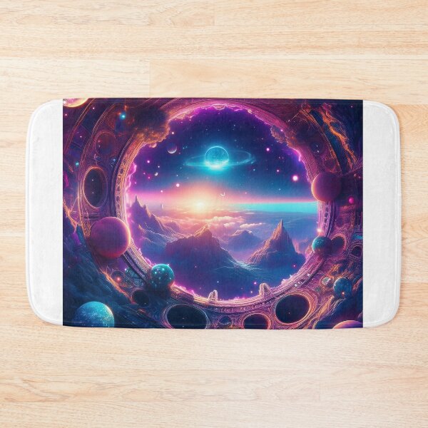 Item preview, Dream Worlds Escaped from a Split Sky designed and sold by HighestMind_888.