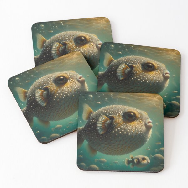 Item preview, Puffer Fish Art #5 | Pufferfish Lovers designed and sold by ksgraphics222.