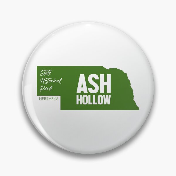 Item preview, Ash Hollow State Historical Park NE Map designed and sold by bivenart.