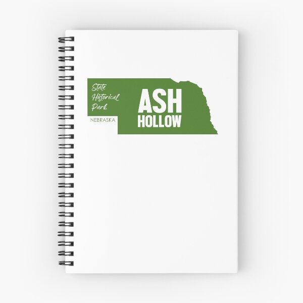 Item preview, Ash Hollow State Historical Park NE Map designed and sold by bivenart.
