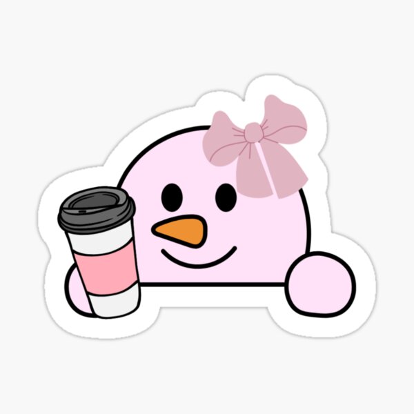 Item preview, Coffee Snowman designed and sold by peelypatches.
