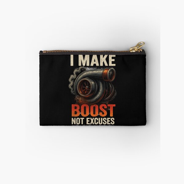 Item preview, I Make Boost Not Excuses Funny Sarcastic Turbo Boosted Turbocharger Racing Garage  designed and sold by CarantinedChaos.