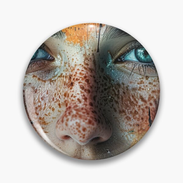 Item preview, Artistic Freckled Face and Texture 2 designed and sold by SparroCreative.