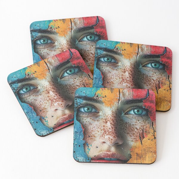 Item preview, Artistic Freckled Face and Texture 2 designed and sold by SparroCreative.