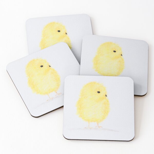 Item preview, Fuzzy Baby Chick | Cute Baby Animal Drawing | Spring Art  designed and sold by AngelaMarieArt.