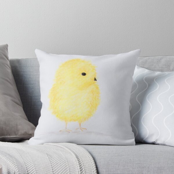 Item preview, Fuzzy Baby Chick | Cute Baby Animal Drawing | Spring Art  designed and sold by AngelaMarieArt.