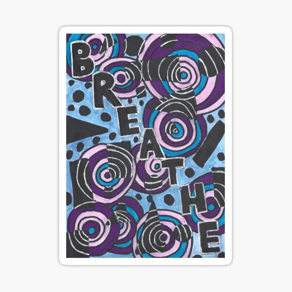 Item preview, Breathe Reminder designed and sold by HouseOfMxTakes.