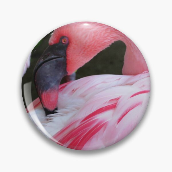 Item preview, Flamingo designed and sold by ShutterbugBttns.