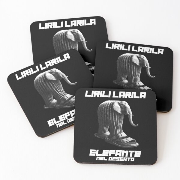 Item preview,  Lirili Larila Elefante Nel Deserto brainrot meme designed and sold by Polarisofficial.