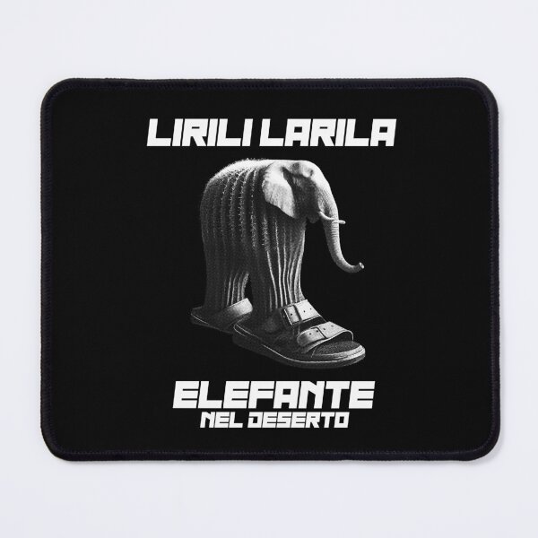 Item preview,  Lirili Larila Elefante Nel Deserto brainrot meme designed and sold by Polarisofficial.