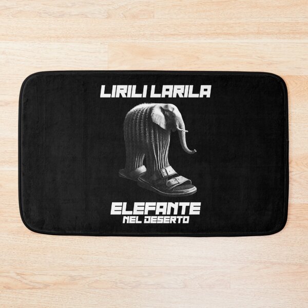 Item preview, Lirili Larila Elefante Nel Deserto brainrot meme designed and sold by Polarisofficial.