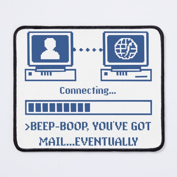Item preview, You've Got Mail Eventually – Funny Dial-Up Tech Humor designed and sold by Honominu.
