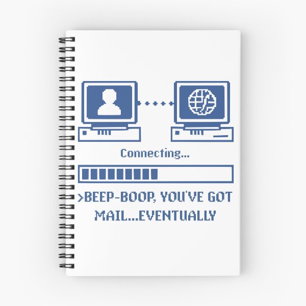 Item preview, You've Got Mail Eventually – Funny Dial-Up Tech Humor designed and sold by Honominu.