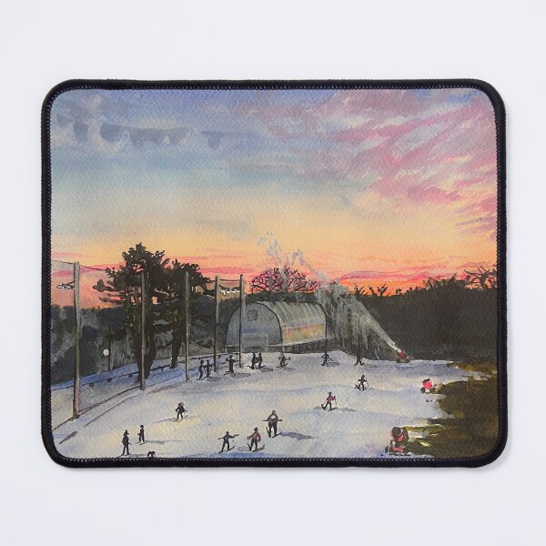 Item preview, Sunset at Weston Ski Track designed and sold by aves123.