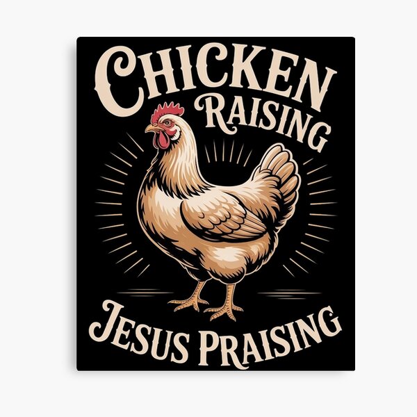Aperçu de l'œuvre Élever des poulets Jésus louant Funny Farm créée et vendue par Redgiant87x.