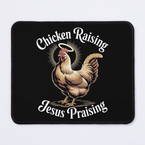 Item preview, Chicken Raising Jesus Praising Funny Farm designed and sold by Redgiant87x.