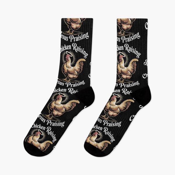 Item preview, Chicken Raising Jesus Praising Funny Farm designed and sold by Redgiant87x.