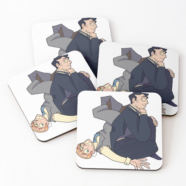 Item preview, Jeeves and Bertie sitting designed and sold by punkrocktricks.
