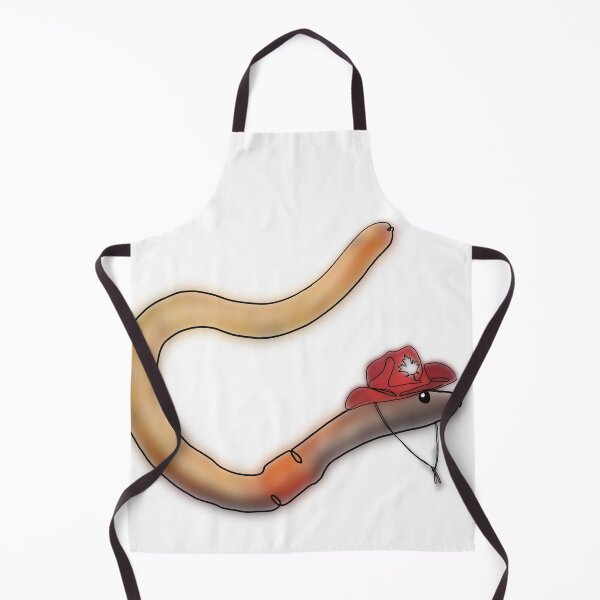 Item preview, Worm in Canadian Cowboy Hat – animalsinhats designed and sold by Ashley’sAnimalz.