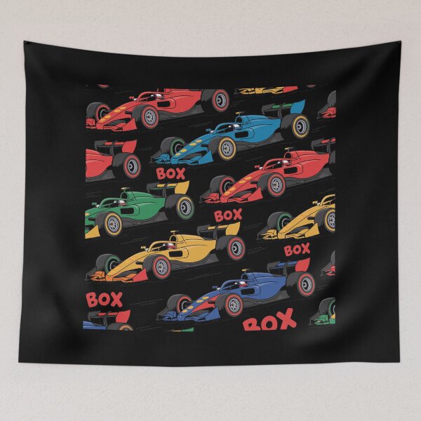 Item preview, Pattern Box Box Box Motorsport F1 designed and sold by MonkiFlipp.