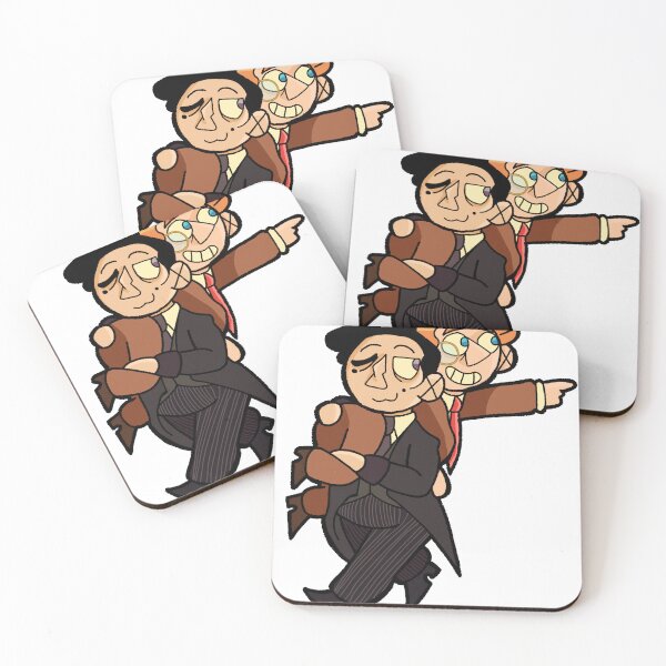 Item preview, Jeeves Carrying Bertie designed and sold by punkrocktricks.