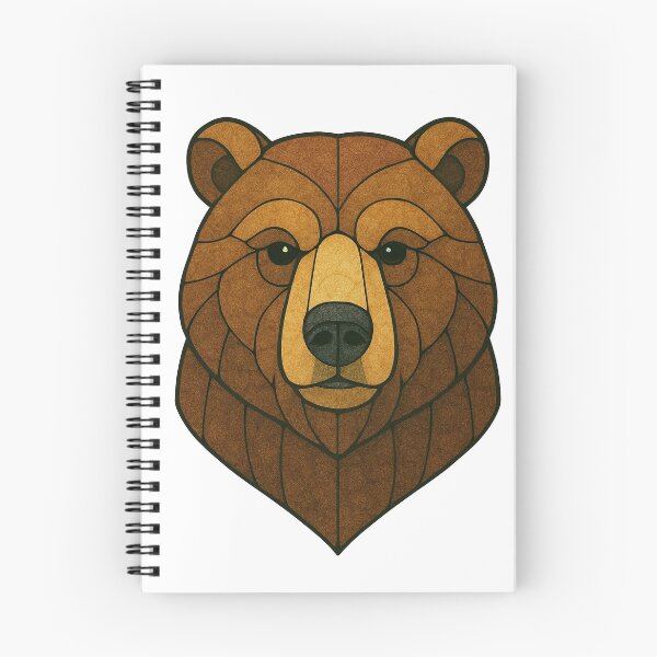 Item preview, Stained Glass Bear designed and sold by ToobyDesigns.