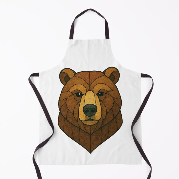 Item preview, Stained Glass Bear designed and sold by ToobyDesigns.