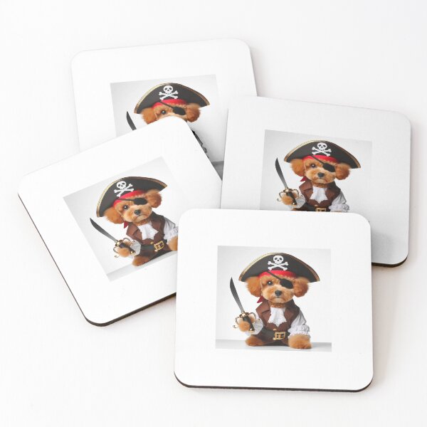 Item preview, Dog wearing pirate hat designed and sold by Pirate Emporium.