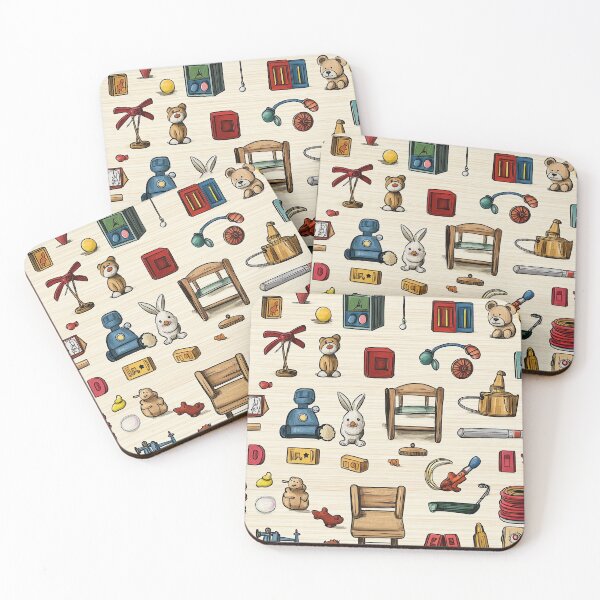 Item preview, Balanced Toy Composition with Cozy Retro Feel designed and sold by Piotrek0001.
