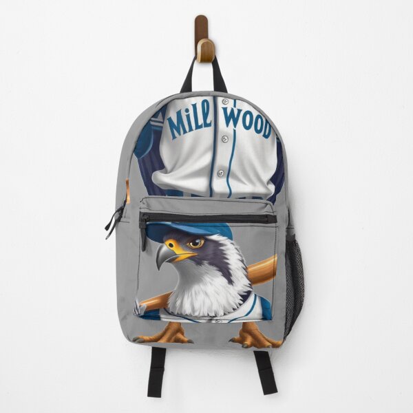 Item preview, Mill Wood Eagle Baseball Player Mascot Illustration designed and sold by UnboxedZone.