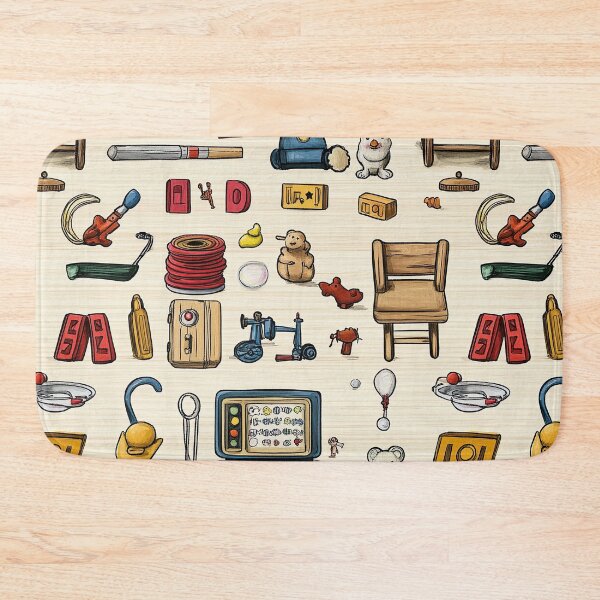 Item preview, Balanced Toy Composition with Cozy Retro Feel designed and sold by Piotrek0001.