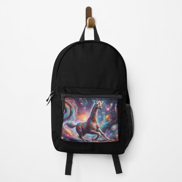 Item preview, mystical giraffe running in space designed and sold by Dogandesighn.