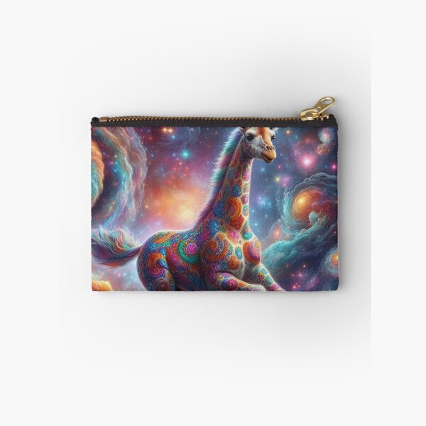 Item preview, mystical giraffe running in space designed and sold by Dogandesighn.