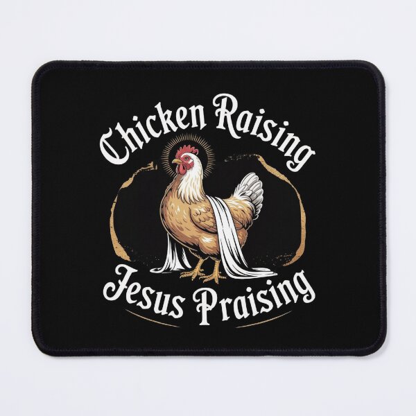 Item preview, Chicken Raising Jesus Praising Funny Farm designed and sold by Redgiant87x.