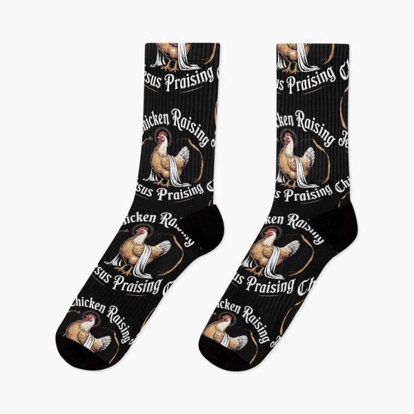 Item preview, Chicken Raising Jesus Praising Funny Farm designed and sold by Redgiant87x.
