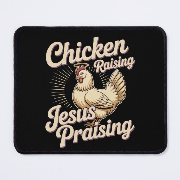 Item preview, Chicken Raising Jesus Praising Funny Farm designed and sold by Redgiant87x.
