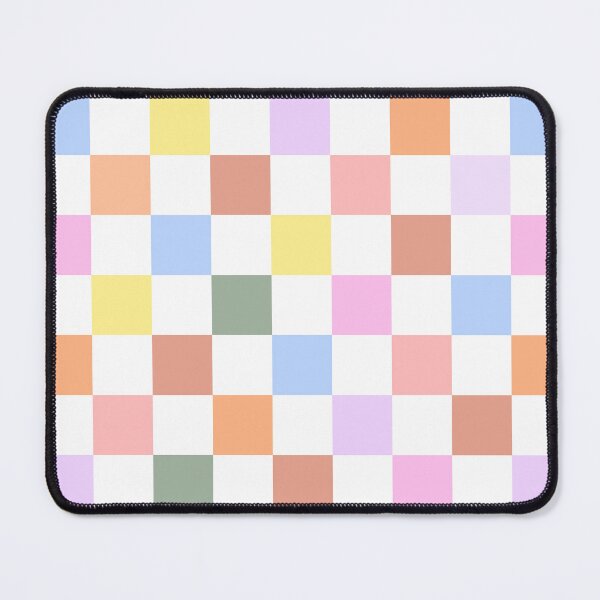 Item preview, Retro, Rainbow, Pastel Multi Colour, Checkerboard designed and sold by OneThreeSix.