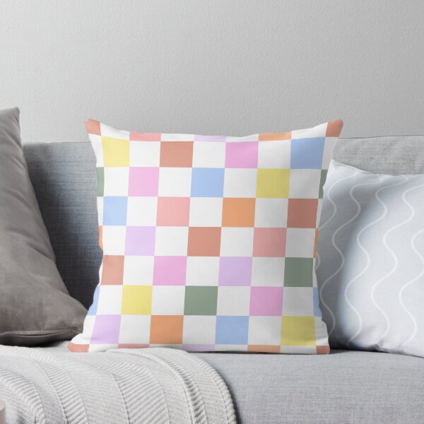Item preview, Retro, Rainbow, Pastel Multi Colour, Checkerboard designed and sold by OneThreeSix.