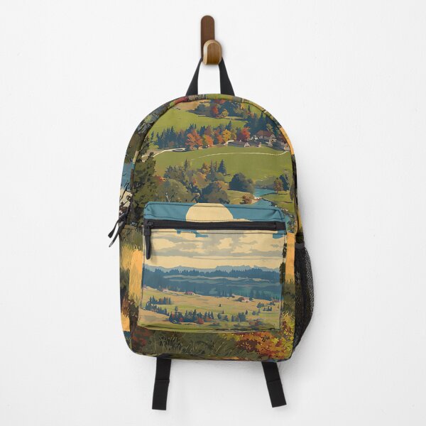 Item preview, Bastogne Wall Art – Countryside Trail with Fields & Forests designed and sold by TuncGK.