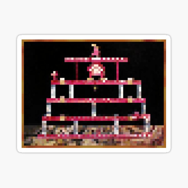 Item preview, "Kong" Minecraft Painting designed and sold by Vintage Visions Art.