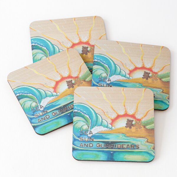 Item preview, Sea, Sun and Gummibears designed and sold by calamarisky.