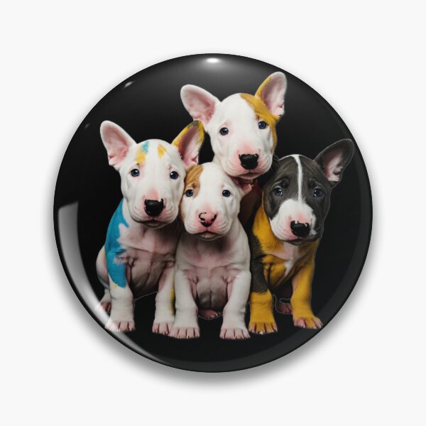 Item preview, Colorful Summary - English Bull Terrier Puppies 3 designed and sold by Reefmaniac.