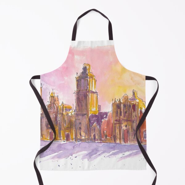 Item preview, Colorful Zócalo Mexico City Plaza with Historic Charm designed and sold by artshop77.