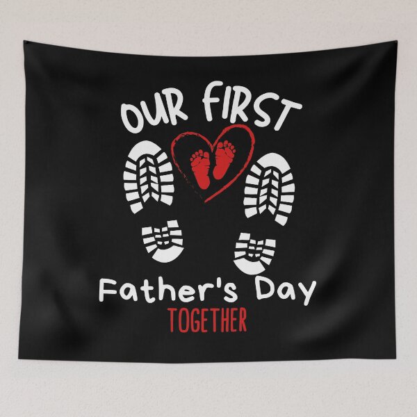 Item preview, Our First Father's Day designed and sold by MixedVibes Co..
